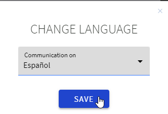 Change Language_Patient Portal