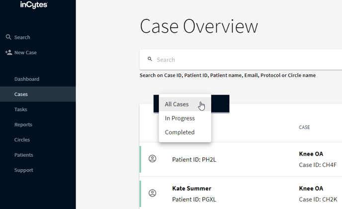 How to Find a Case 1