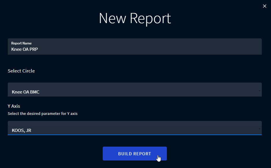 Building a New Report